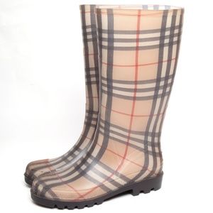 Beige Rainboots Boots/Booties